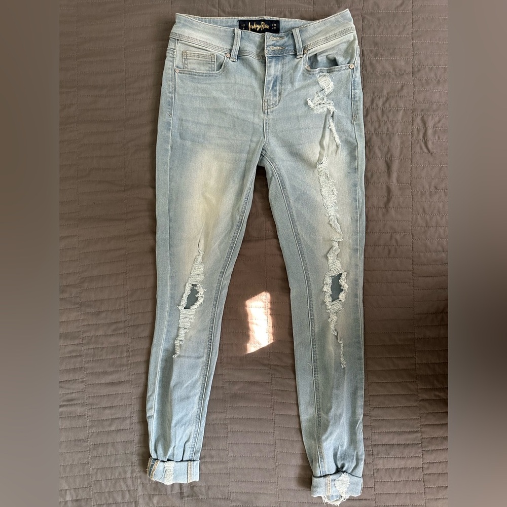 Light Blue Skinny Jeans